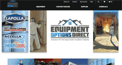 Desktop Screenshot of equipmentoptionsdirect.com